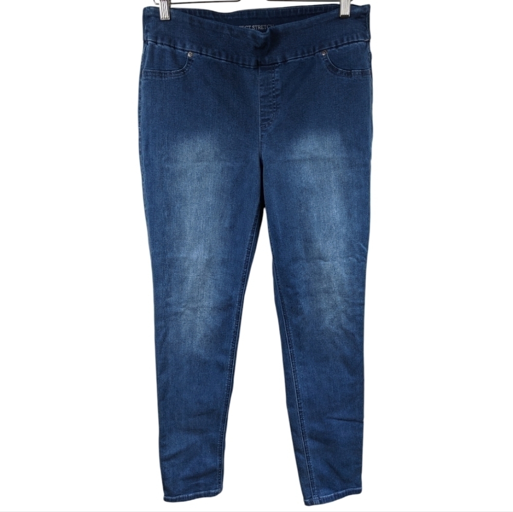 Chico's Perfect Stretch Pull On Skinny Jeans Sz 1.5/10